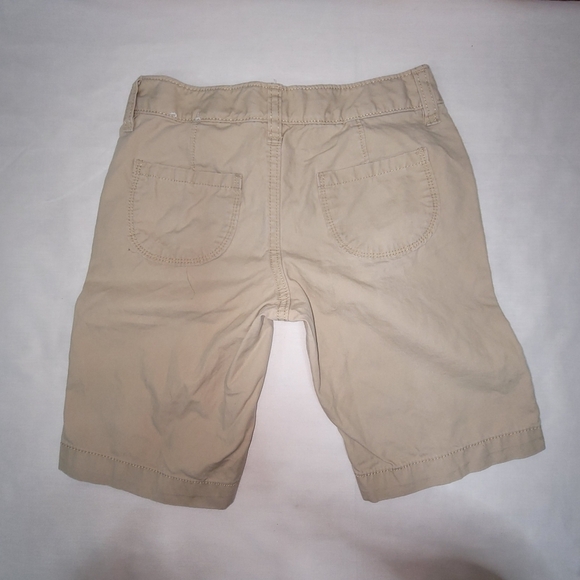 Old Navy Khaki Snap Closure Girls Shorts Size 8 - Picture 4 of 14